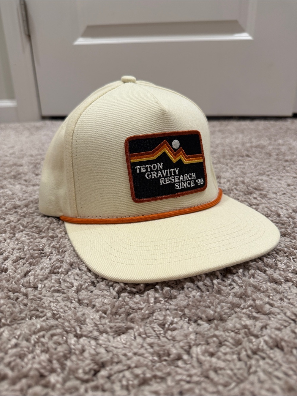 Teton Gravity Research Cream Hat